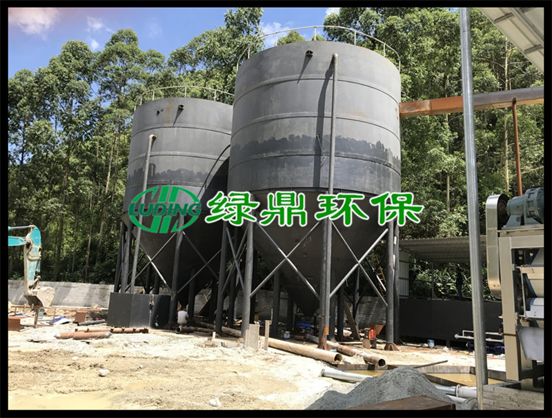 云浮沙场泥浆处理案例 水洗砂污泥脱水机运行