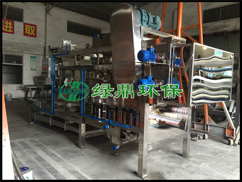 不锈钢污泥脱水机 高抗腐蚀污泥脱水机
