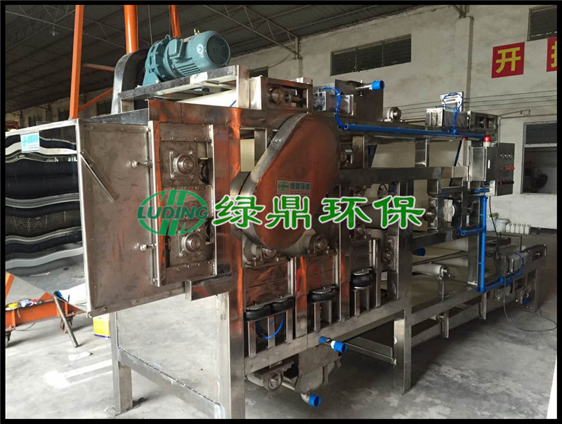 不锈钢污泥脱水机 高抗腐蚀污泥脱水机
